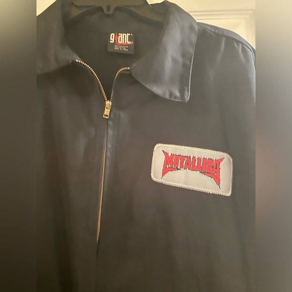 Vintage (2003) Metallica Scary Guy Work Jacket • Rare - Picture 4 of 5
